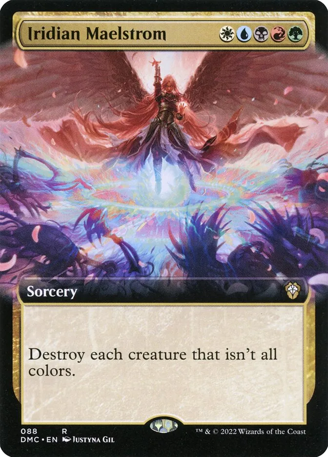2022 Dominaria United Commander Iridian Maelstrom #88 rare card image