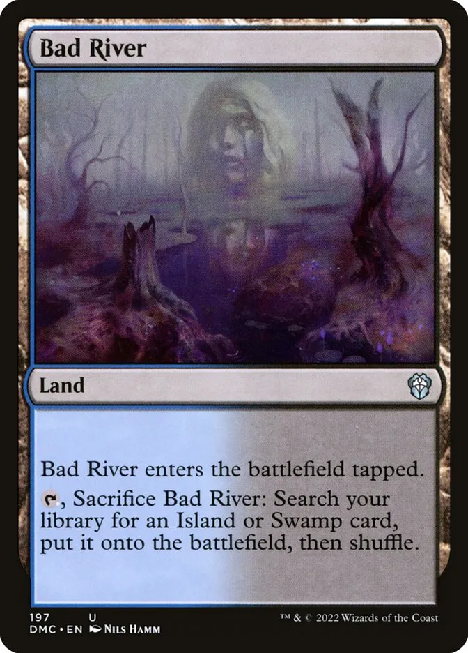 2022 Dominaria United Commander Bad River #197 uncommon card image