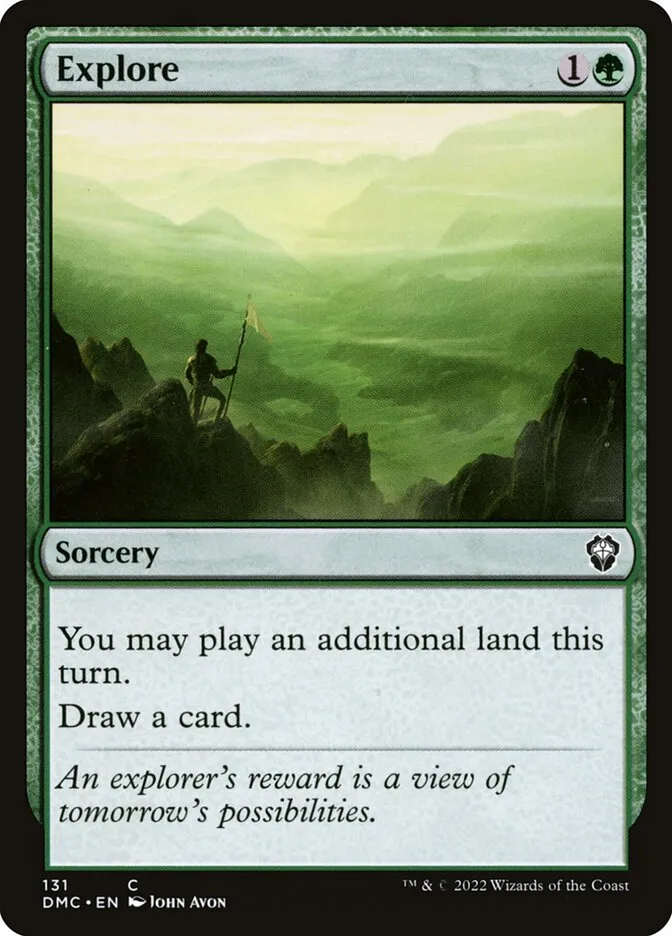 2022 Dominaria United Commander Explore common #131 common card image