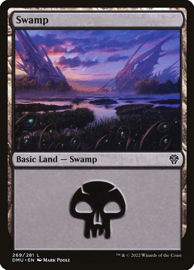 2022 Dominaria United Swamp #269 common card image