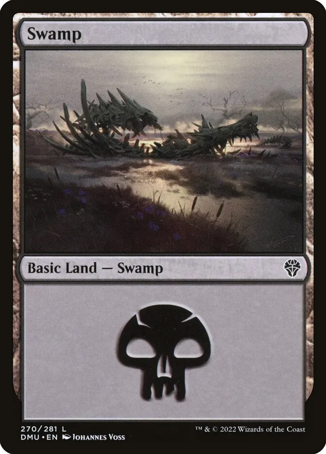 2022 Dominaria United Swamp #270 common card image