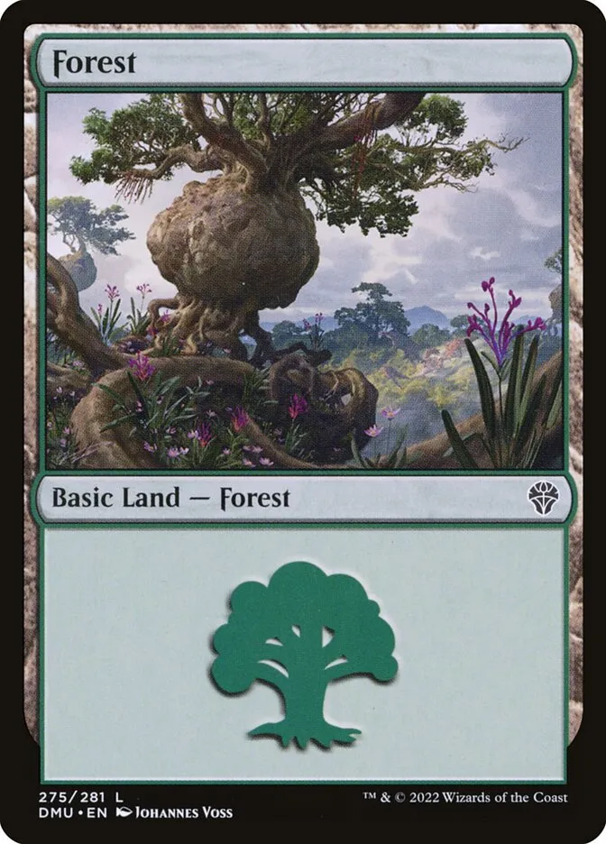 2022 Dominaria United Forest #275 common card image