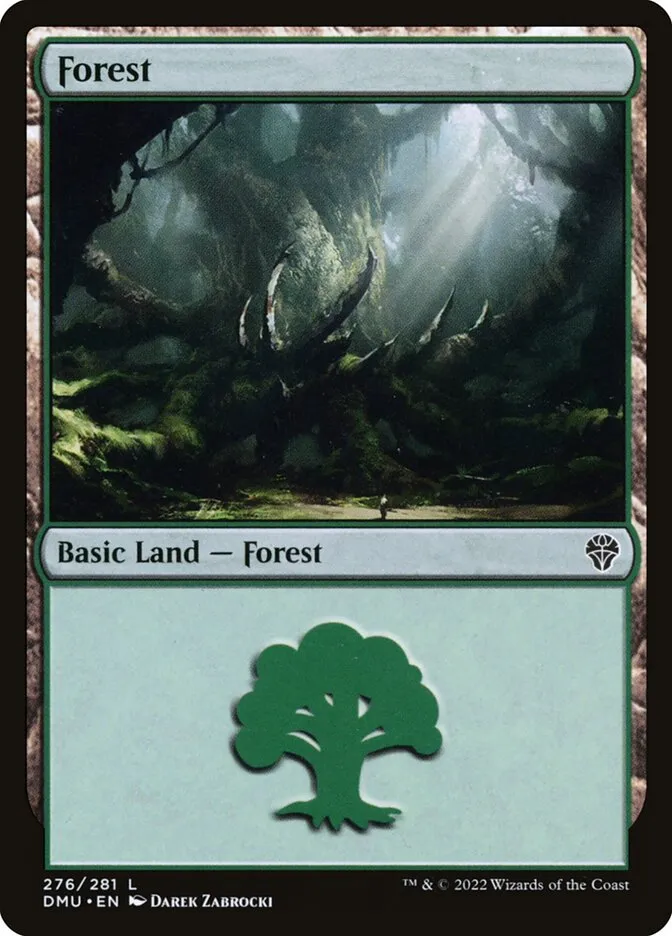 2022 Dominaria United Forest #276 common card image