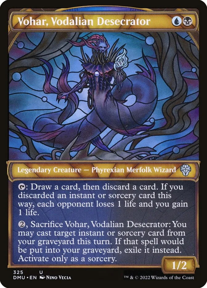 2022 Dominaria United Vohar, Vodalian Desecrator uncommon #325 uncommon card image