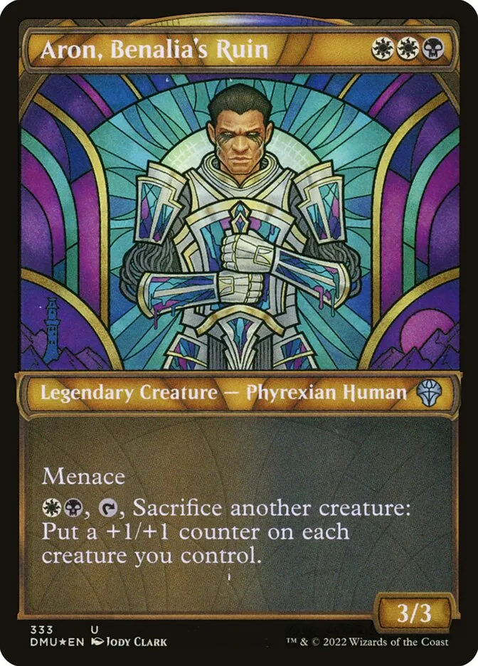 2022 Dominaria United Aron, Benalia's Ruin uncommon #333 uncommon card image