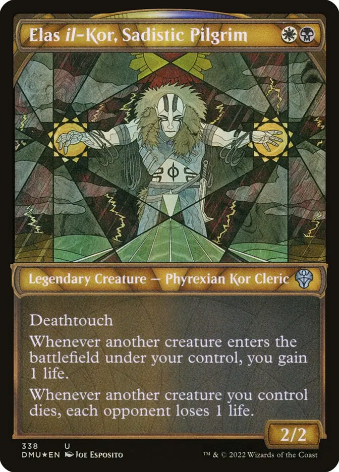 2022 Dominaria United Elas il-Kor, Sadistic Pilgrim uncommon #338 uncommon card image