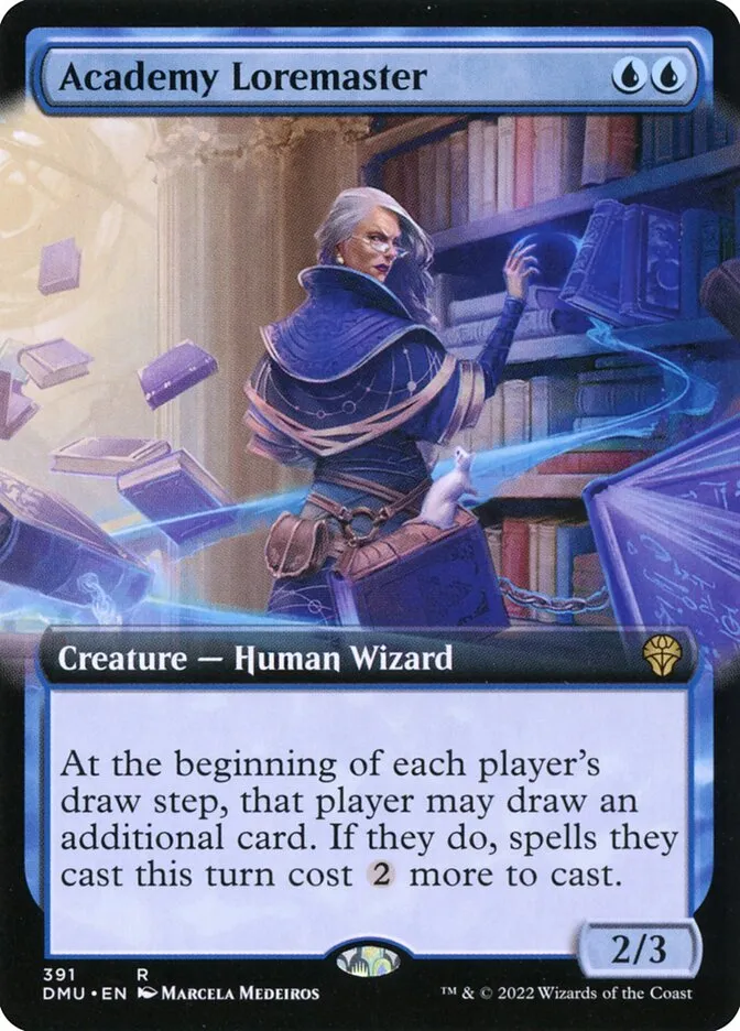 2022 Dominaria United Academy Loremaster #391 rare card image