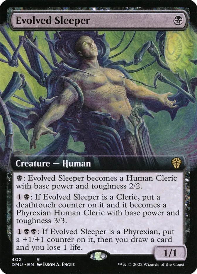 2022 Dominaria United Evolved Sleeper #402 rare card image