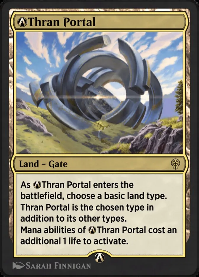 2022 Dominaria United A-Thran Portal rare #A-259 rare card image