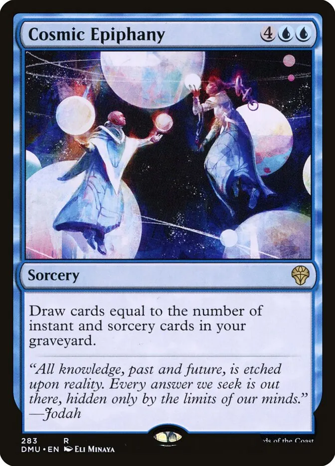 2022 Dominaria United Cosmic Epiphany #283 rare card image