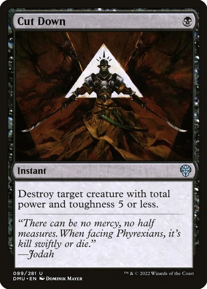 2022 Dominaria United Cut Down #89 uncommon card image