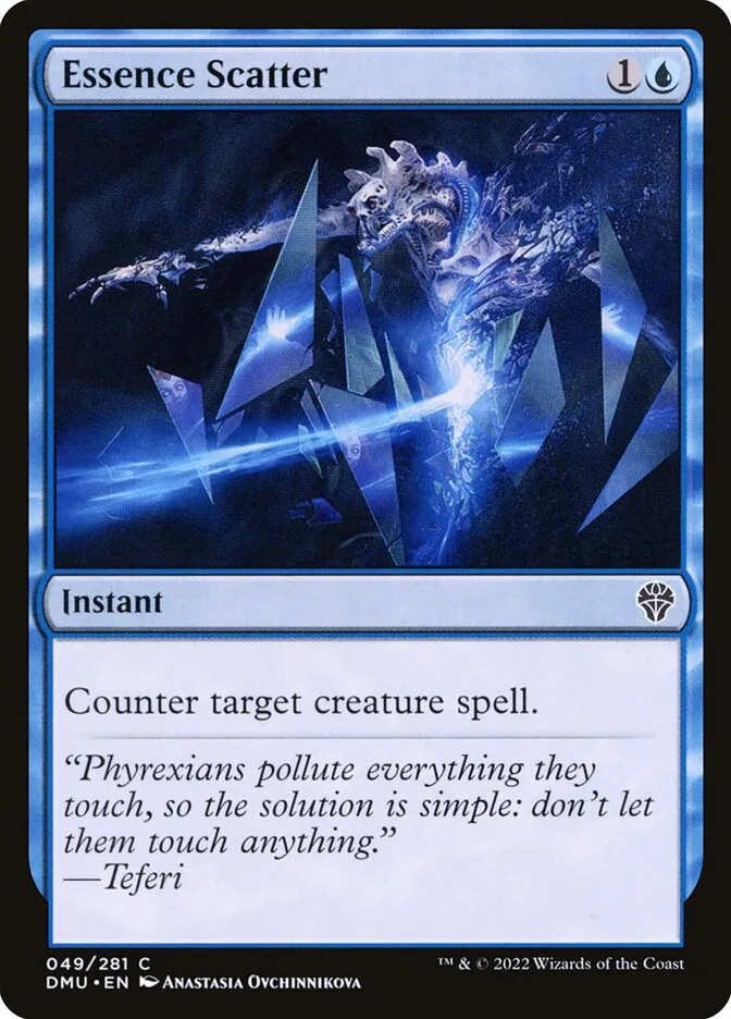 2022 Dominaria United Essence Scatter #49 common card image