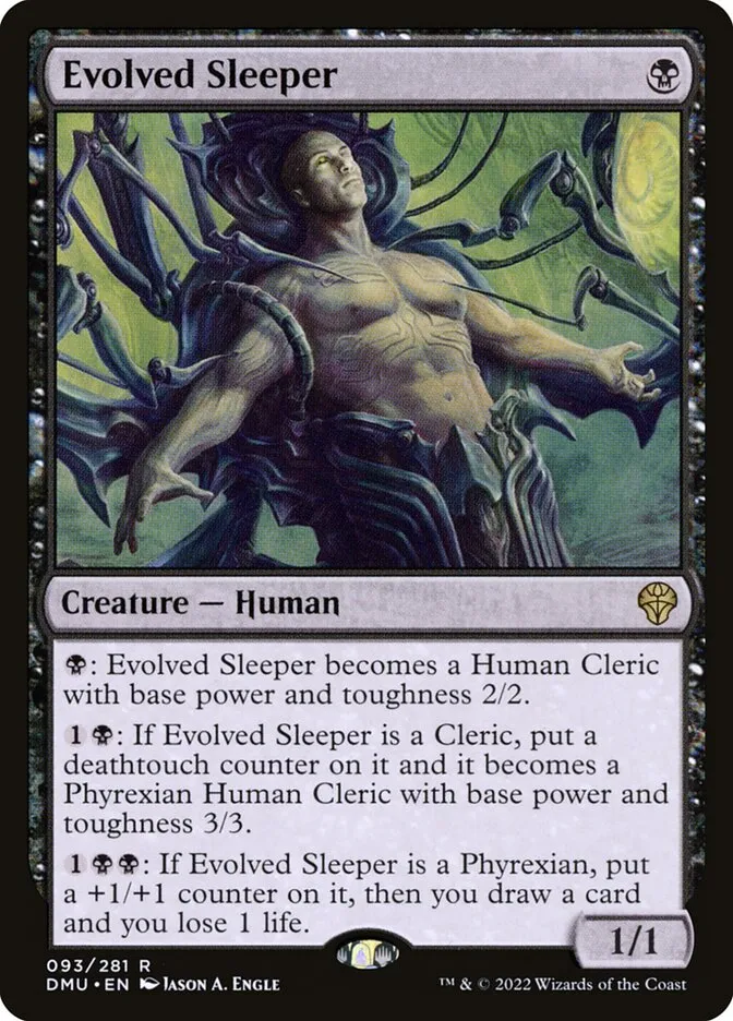 2022 Dominaria United Evolved Sleeper #93 rare card image