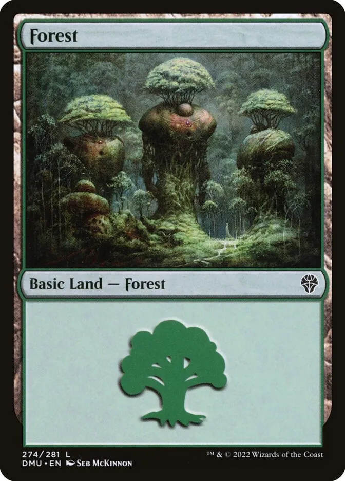 2022 Dominaria United Forest #274 common card image