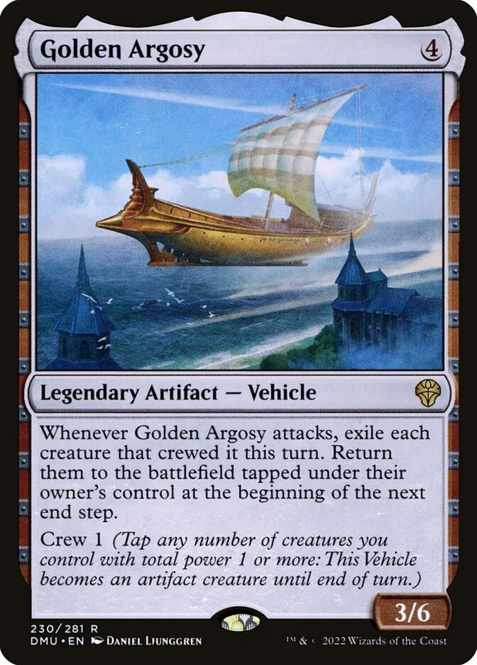 2022 Dominaria United Golden Argosy #230 rare card image