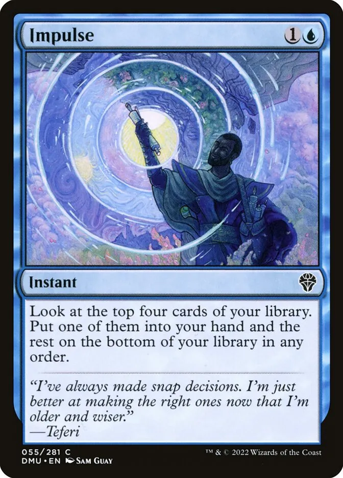 2022 Dominaria United Impulse common #55 common card image