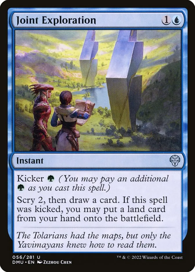 2022 Dominaria United Joint Exploration #56 uncommon card image
