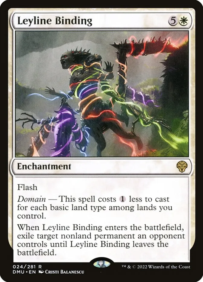 2022 Dominaria United Leyline Binding rare #24 rare card image