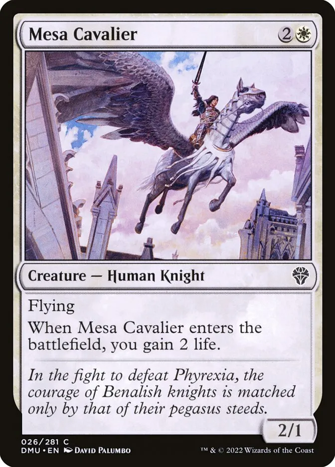 2022 Dominaria United Mesa Cavalier #26 common card image