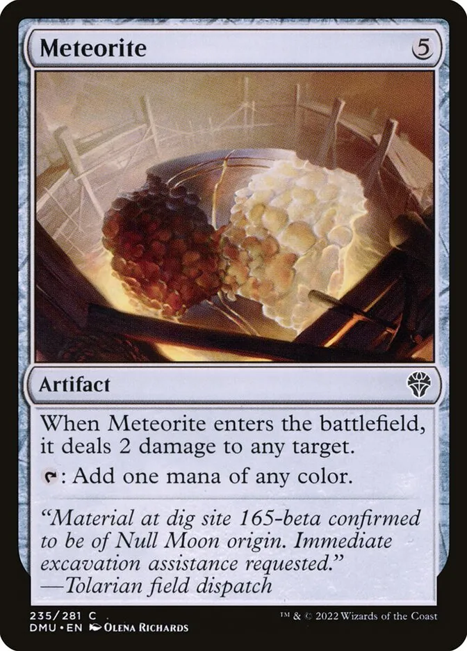 2022 Dominaria United Meteorite #235 common card image
