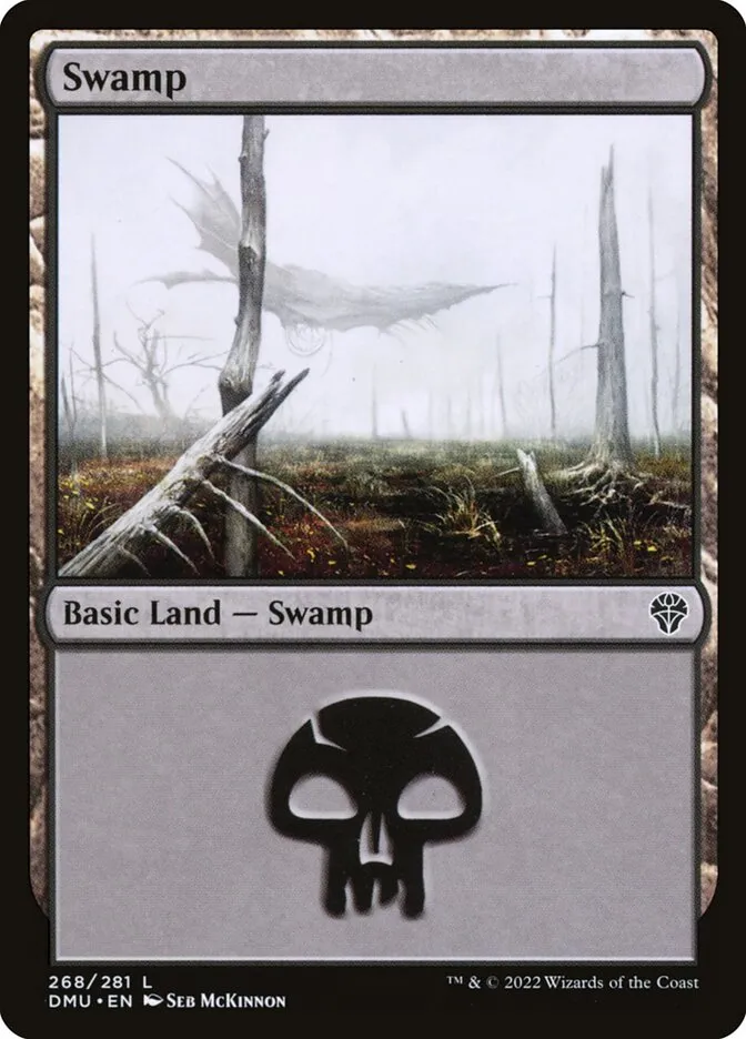 2022 Dominaria United Swamp #268 common card image