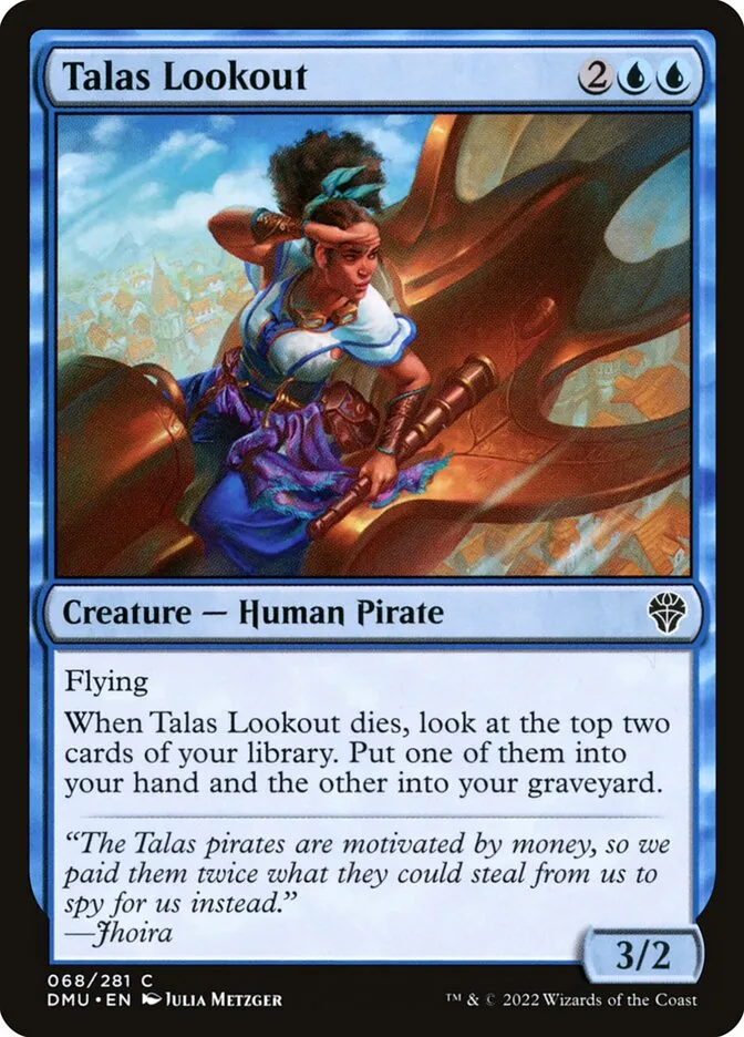 2022 Dominaria United Talas Lookout #68 common card image