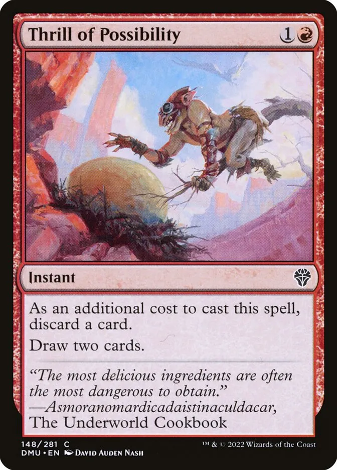 2022 Dominaria United Thrill of Possibility #148 common card image