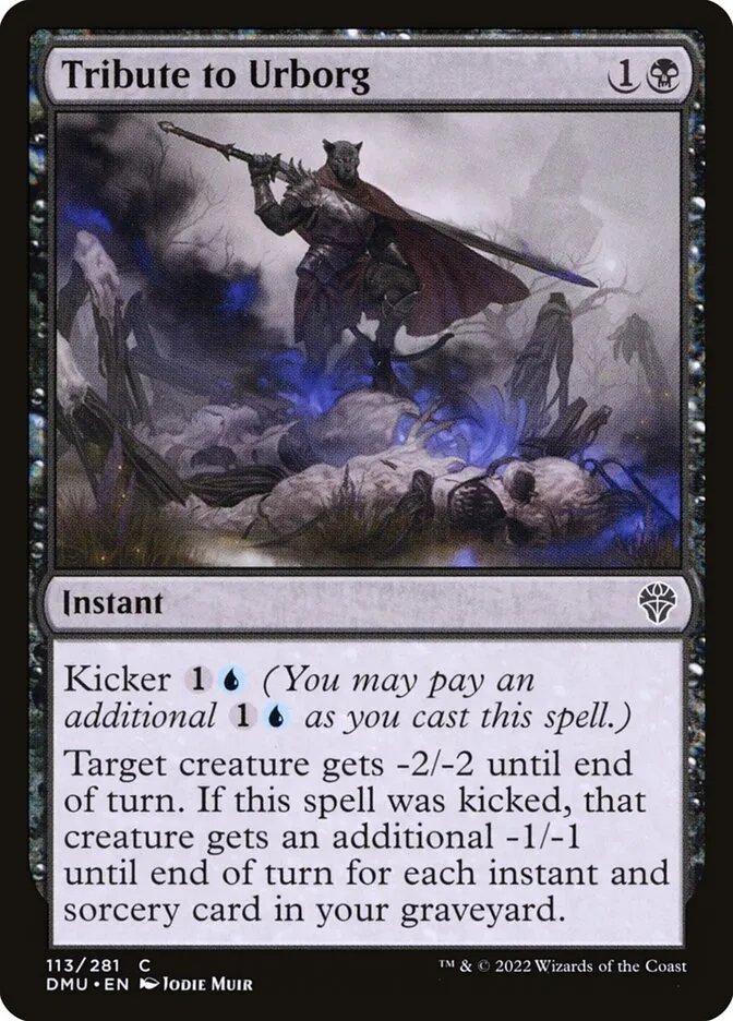 2022 Dominaria United Tribute to Urborg #113 common card image
