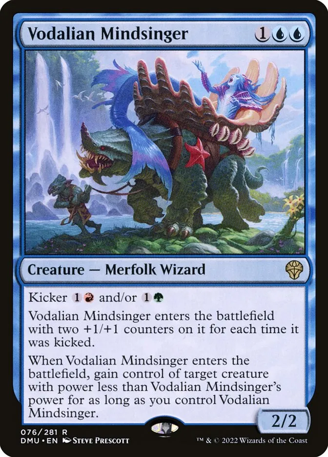 2022 Dominaria United Vodalian Mindsinger #76 rare card image