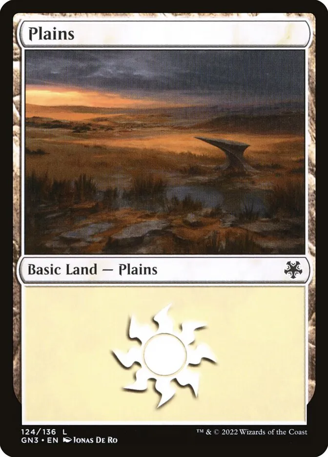 2022 Game Night: Free-for-All Plains #124 common card image