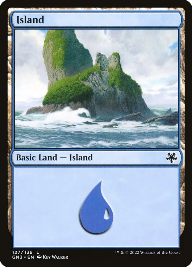 2022 Game Night: Free-for-All Island #127 common card image