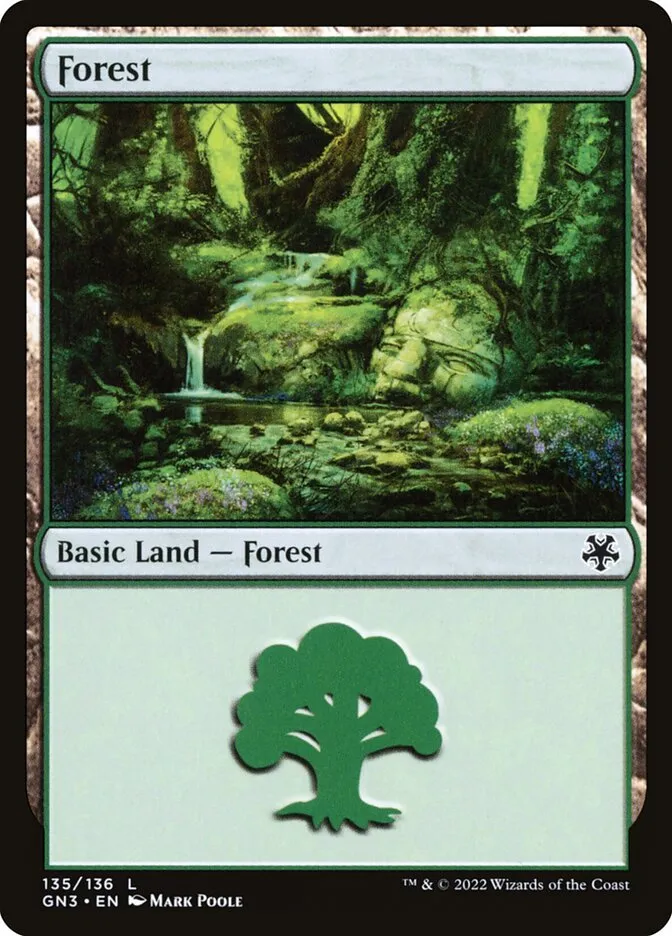2022 Game Night: Free-for-All Forest #135 common card image