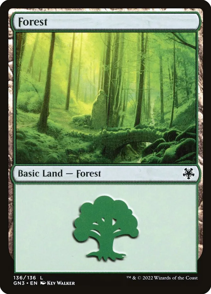 2022 Game Night: Free-for-All Forest #136 common card image