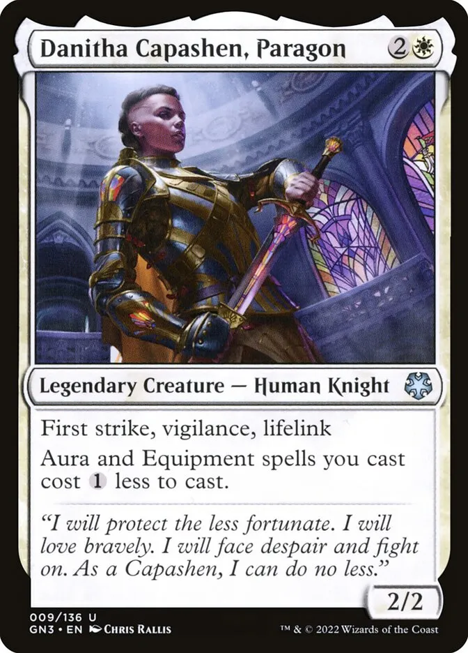 2022 Game Night: Free-for-All Danitha Capashen, Paragon uncommon #9 uncommon card image