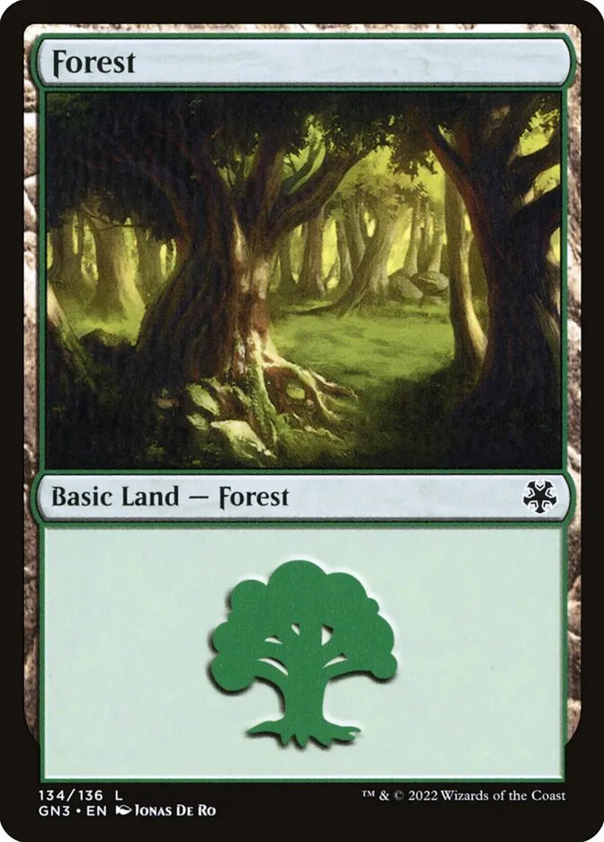 2022 Game Night: Free-for-All Forest #134 common card image