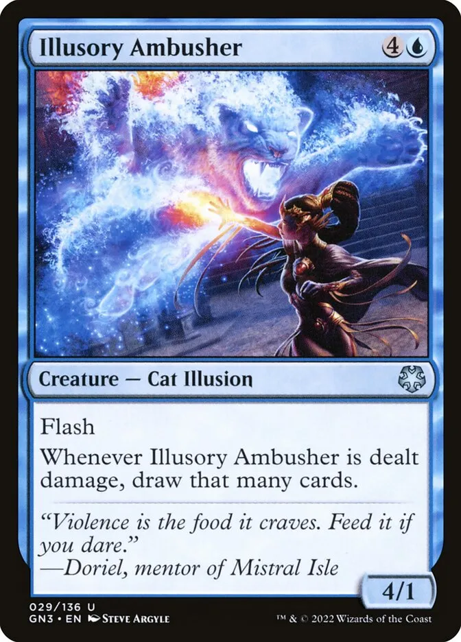 2022 Game Night: Free-for-All Illusory Ambusher uncommon #29 uncommon card image