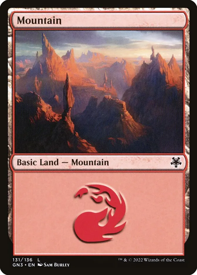 2022 Game Night: Free-for-All Mountain #131 common card image