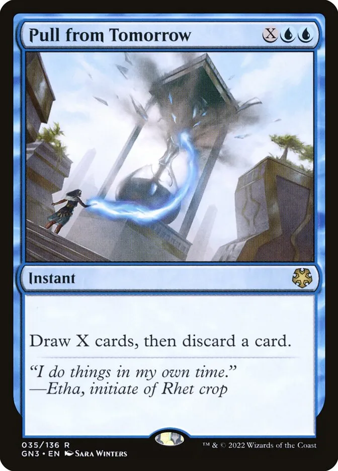 2022 Game Night: Free-for-All Pull from Tomorrow rare #35 rare card image