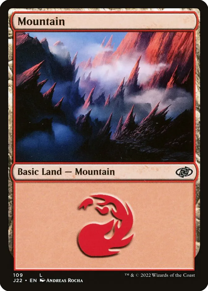 2022 Jumpstart 2022 Mountain common #109 common card image