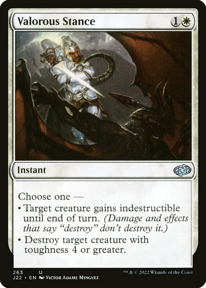2022 Jumpstart 2022 Valorous Stance uncommon #263 uncommon card image