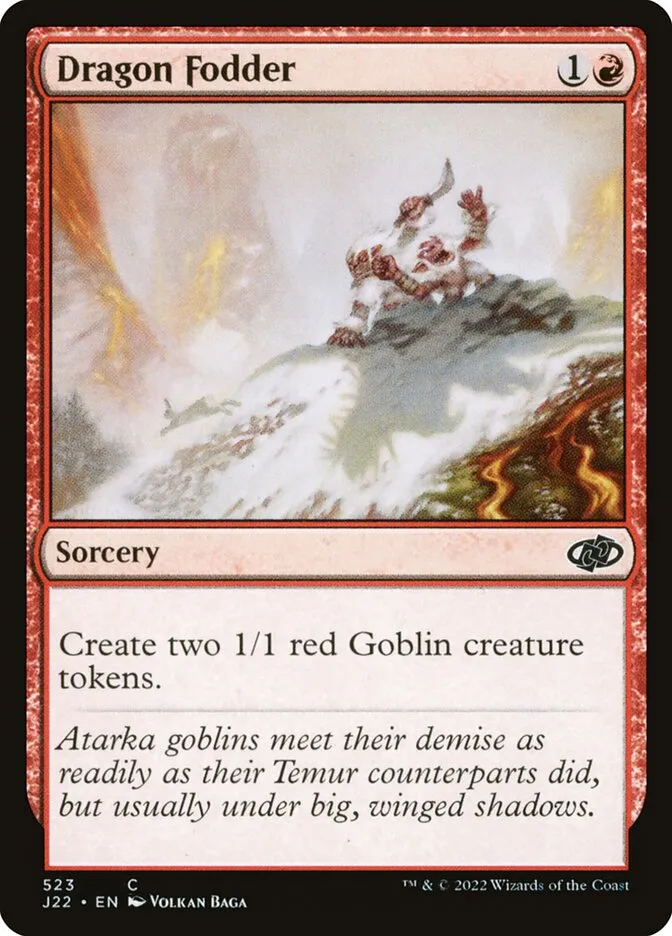 2022 Jumpstart 2022 Dragon Fodder #523 common card image