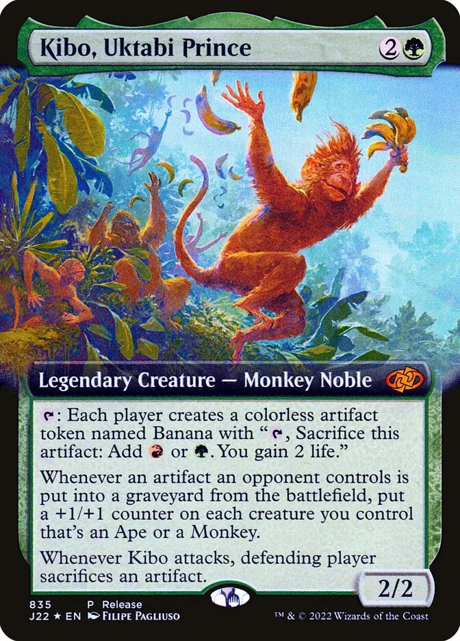 2022 Jumpstart 2022 Kibo, Uktabi Prince #835 mythic card image