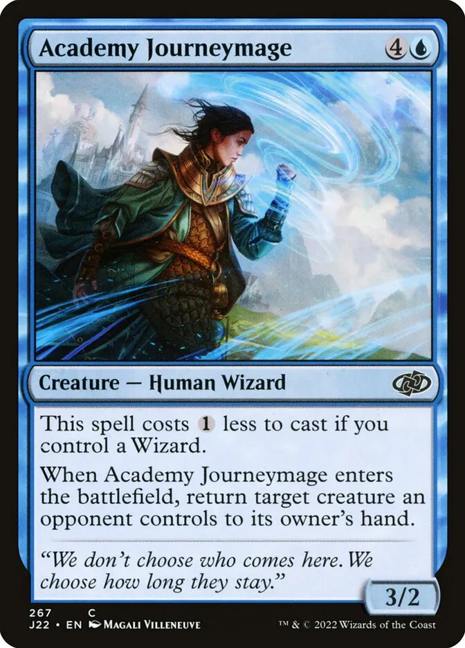 2022 Jumpstart 2022 Academy Journeymage #267 common card image