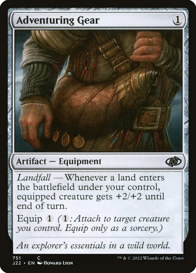 2022 Jumpstart 2022 Adventuring Gear common #751 common card image