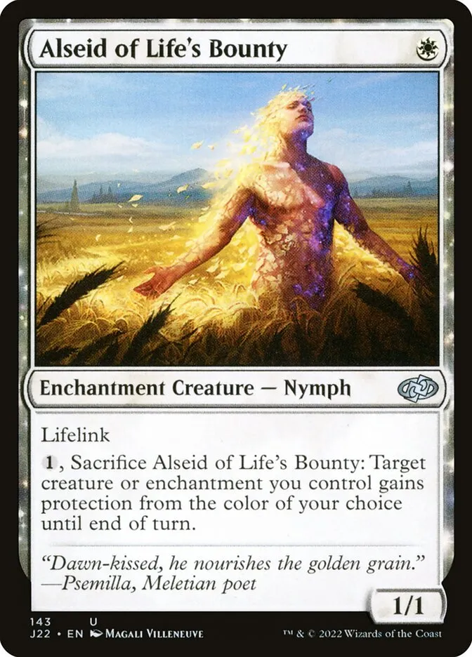 2022 Jumpstart 2022 Alseid of Life's Bounty #143 uncommon card image