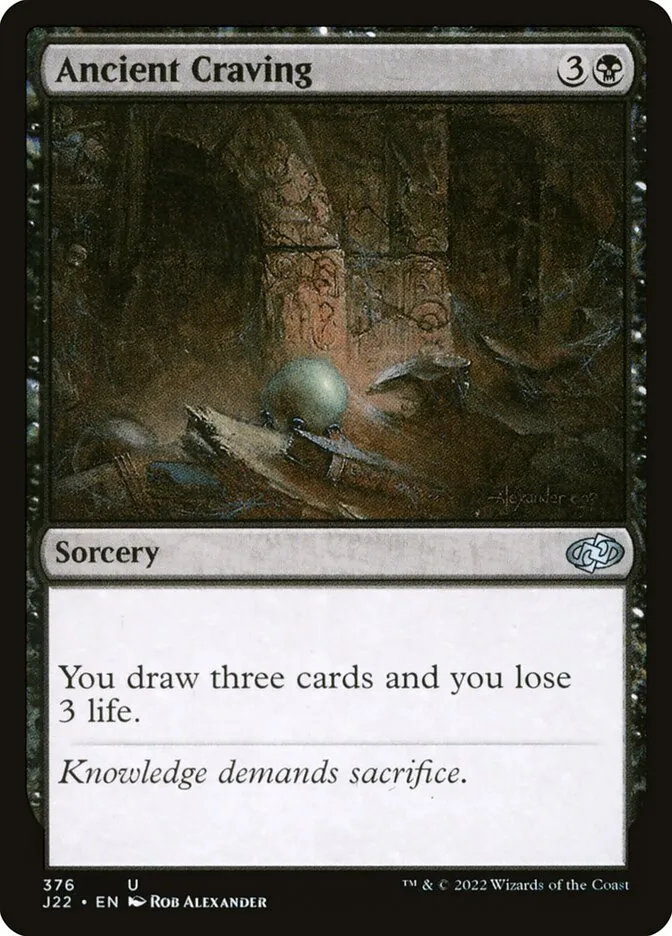 2022 Jumpstart 2022 Ancient Craving uncommon #376 uncommon card image