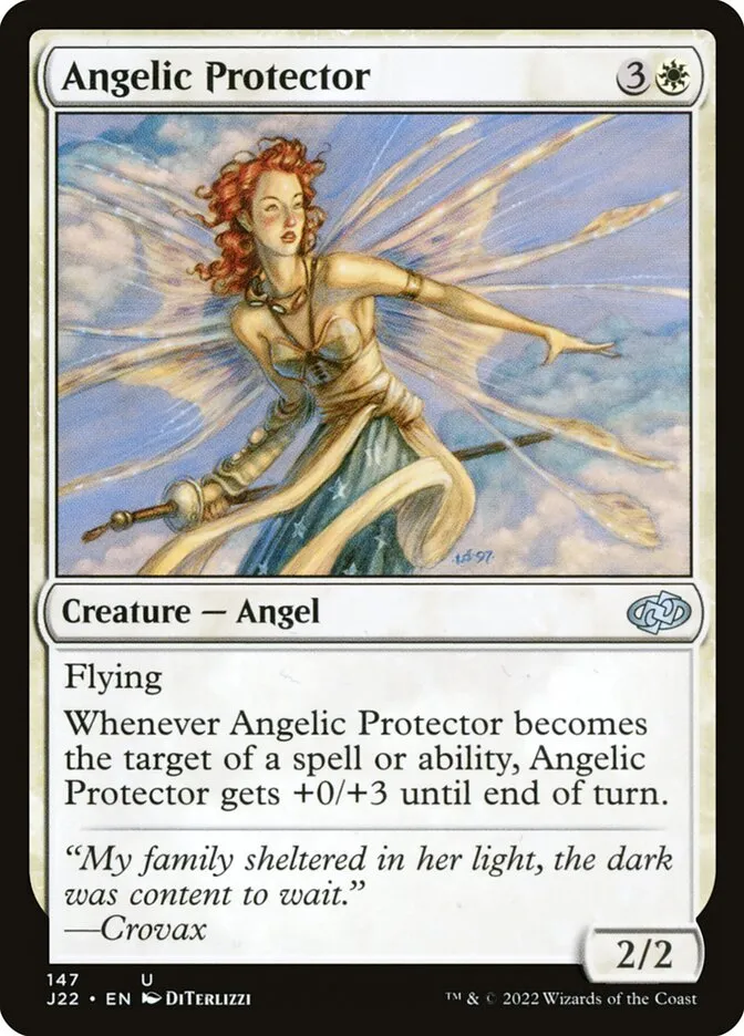 2022 Jumpstart 2022 Angelic Protector uncommon #147 uncommon card image
