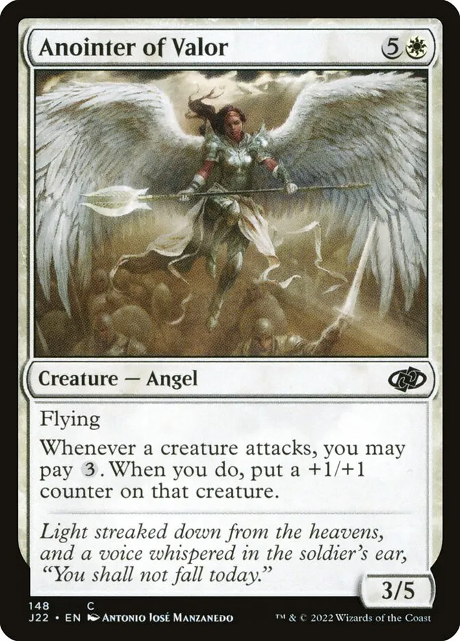 2022 Jumpstart 2022 Anointer of Valor #148 common card image