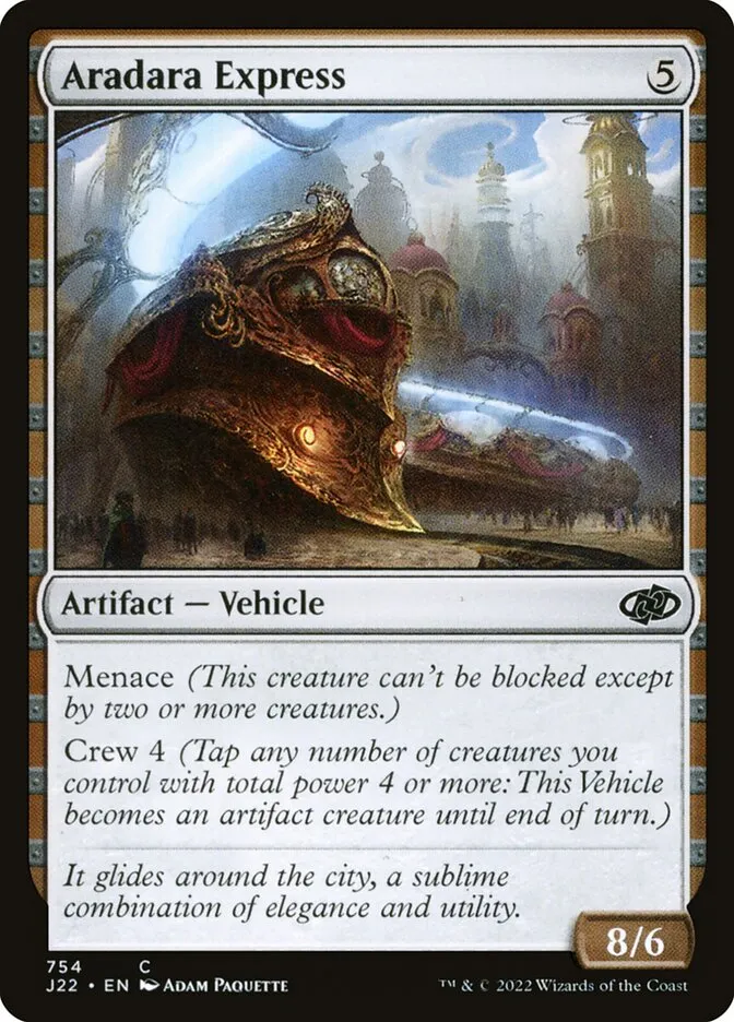 2022 Jumpstart 2022 Aradara Express common #754 common card image
