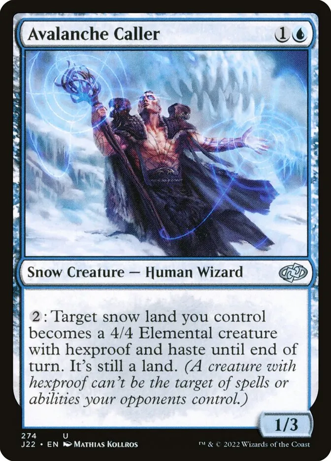 2022 Jumpstart 2022 Avalanche Caller uncommon #274 uncommon card image